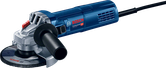 Máy mài góc Bosch GWS9-125 có tay cầm bên hông.