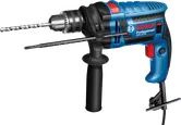 Máy khoan động lực dùng dây Bosch GSB 13 RE có tay cầm bên hông.