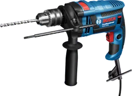 Máy khoan động lực Bosch GSB 16 RE có tay cầm bên hông.