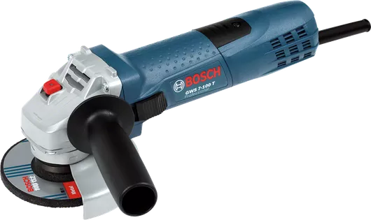Máy mài góc Bosch GWS 7-100 T có đĩa mài 100mm.