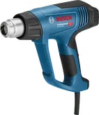 Súng nhiệt Bosch GHG 20-63 có thể điều chỉnh nhiệt độ.