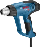 Súng nhiệt Bosch GHG 20-63 có thể điều chỉnh nhiệt độ.