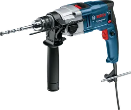 Máy khoan động lực Bosch GSB 20-2 RE có tay cầm bên hông.