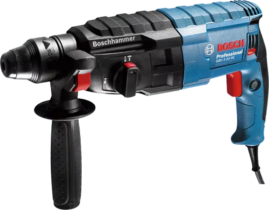 Máy khoan búa Bosch GBH 2-24 RE có tay cầm SDS plus.