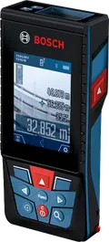 Máy đo laser Bosch GLM 150 C có màn hình kỹ thuật số.