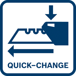  Quick-Change, thay nhanh, thay lưỡi