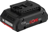 Bộ pin Bosch ProCORE 18V 4.0Ah.