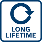 Kìm mũi dài Bosch có tay cầm màu xanh tiện dụng.