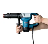 Máy phá dỡ Bosch GSH 500 có đầu lục giác dùng để phá dỡ công trình nặng.
