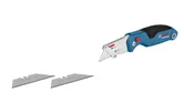 Bộ dao Bosch 2 món, lưỡi dao tiện ích có thể thu vào.