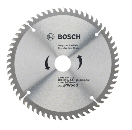 Lưỡi cưa tròn MPP Lưỡi cưa tròn cacbua vonfram Bosch dùng để cưa gỗ.