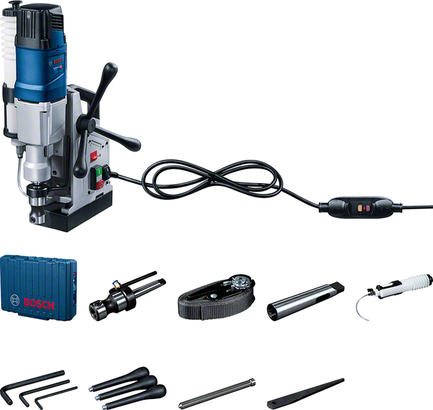 GBM 50-2 Máy khoan từ Bosch GBM 50-2 kèm phụ kiện.
