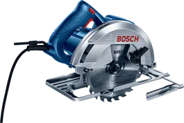 Máy cưa tròn cầm tay Bosch GKS 150 dùng để cắt gỗ.