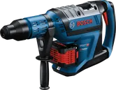 Máy khoan búa dùng pin Bosch GBH 18V-45 C có mũi khoan SDS tối đa.