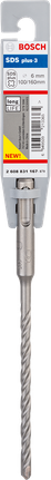 Mũi khoan bê tông Bosch SDS plus-3 6mm.