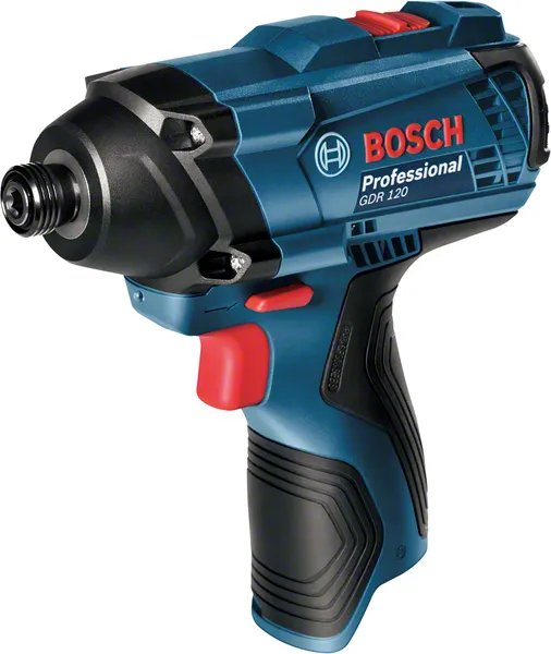 Máy vặn vít dùng pin Bosch GDR 120 có tay cầm tiện dụng.