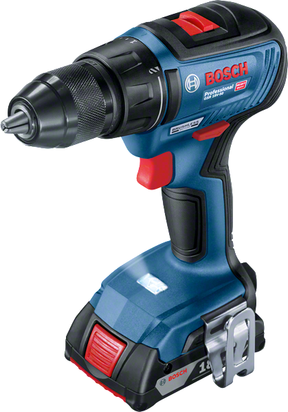 Máy khoan pin Bosch GSR 18V-50 có pin 2.0Ah.