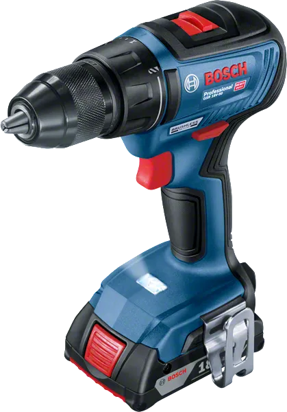 Máy khoan pin Bosch GSR 18V-50 có pin 2.0Ah.
