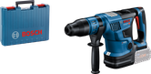 Máy khoan búa Bosch GBH 18V-36 C có hộp đựng.