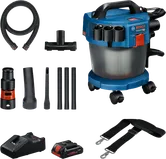 Bộ máy hút bụi khô và ướt không dây Bosch GAS 18V-10L.