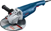Máy mài góc Bosch GWS 2200 có tay cầm bên hông.