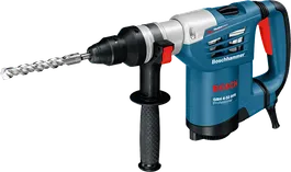 Máy khoan búa quay Bosch GBH 4-32 DFR có tay cầm bên hông.