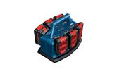 Bộ sạc Bosch GAL 18V6-80 có sáu khe cắm pin.