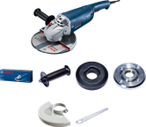 Máy mài góc Bosch GWS 2200 kèm bộ phụ kiện.