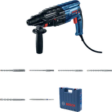 Máy khoan búa quay Bosch GBH 2-24 DRE có hộp đựng.