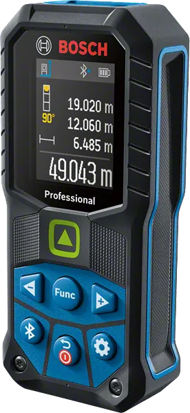 Máy đo laser Bosch GLM 50-27 CG có màn hình màu.