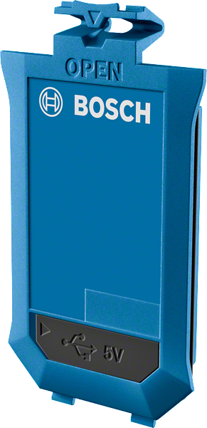Bộ pin Bosch BA 3.7V 1.0Ah có sạc USB.