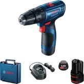 Máy khoan pin Bosch GSB 120-LI dùng pin 12V 2.0Ah.