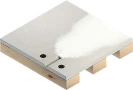 Tường thạch cao.