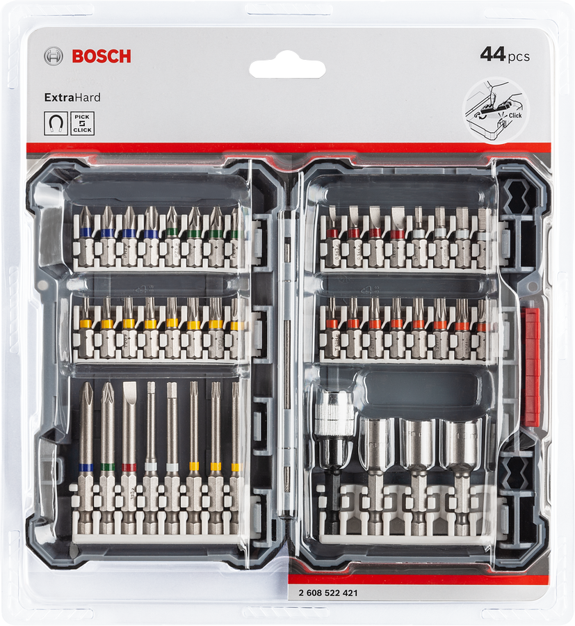 Bộ tua vít Bosch 44 đầu siêu cứng.