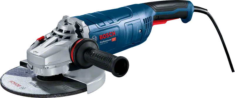 Máy mài góc Bosch GWS 24 có tay cầm tiện dụng.