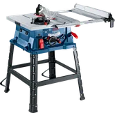 Máy cưa bàn Bosch GTS 254 có kích thước bàn là 555 x 555 mm.