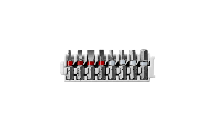 Bộ mũi tua vít Pick & Click Extra Hard, 8 chiếc, 1xS3;1xS4;1xS5;1xS6;1xH3;1xH4;1xH5;1xH6 Bộ mũi vít cứng Bosch Pick & Click, 8 món.