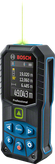 Máy đo laser Bosch GLM 50-27 CG có màn hình hiển thị.