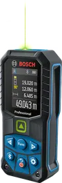 Máy đo laser Bosch GLM 50-27 CG có màn hình kỹ thuật số.
