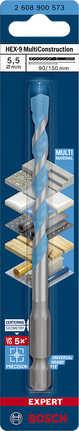 Mũi khoan đa năng Bosch EXPERT HEX-9 5,5 x 90 x 150 mm.