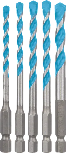 Bộ mũi khoan đa năng Bosch EXPERT HEX-9 gồm 5 món.