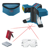 Máy cân bằng laser Bosch GTL 3 kèm hộp đựng và phụ kiện.