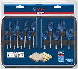 Bộ mũi khoan xoắn Bosch Expert Self Cut Speed gồm 13 chiếc.