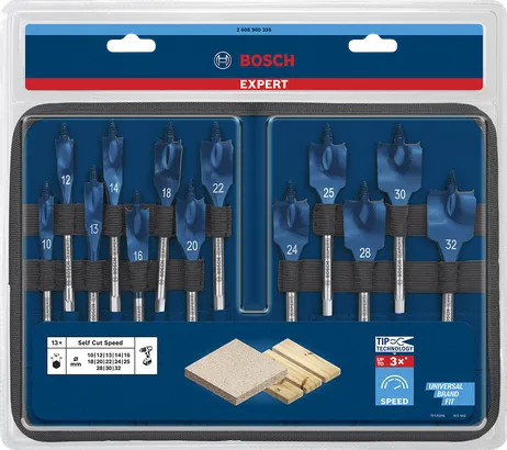 Object #200352661: 2608900336_bo_pro_p_f_1 Bộ mũi khoan xoắn Bosch Expert Self Cut Speed gồm 13 chiếc.