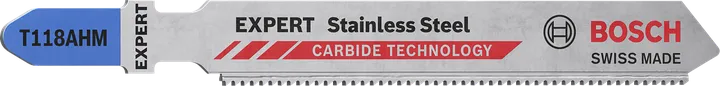 EXPERT Stainless Steel T118AHM Lưỡi cưa lọng Bosch T118AHM dùng để cắt thép không gỉ.