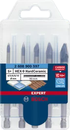 Bộ mũi khoan EXPERT HEX-9 Hard Ceramic