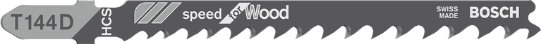 Lưỡi cưa lọng T 144 D Lưỡi cưa lọng Bosch T144D cắt gỗ nhanh chóng.