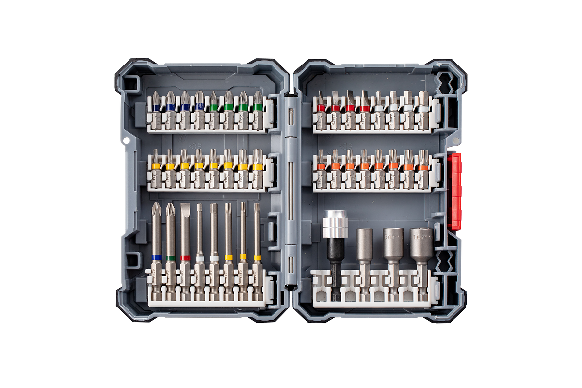 Bộ tua vít siêu cứng Bosch Pick & Click, 44 chi tiết.