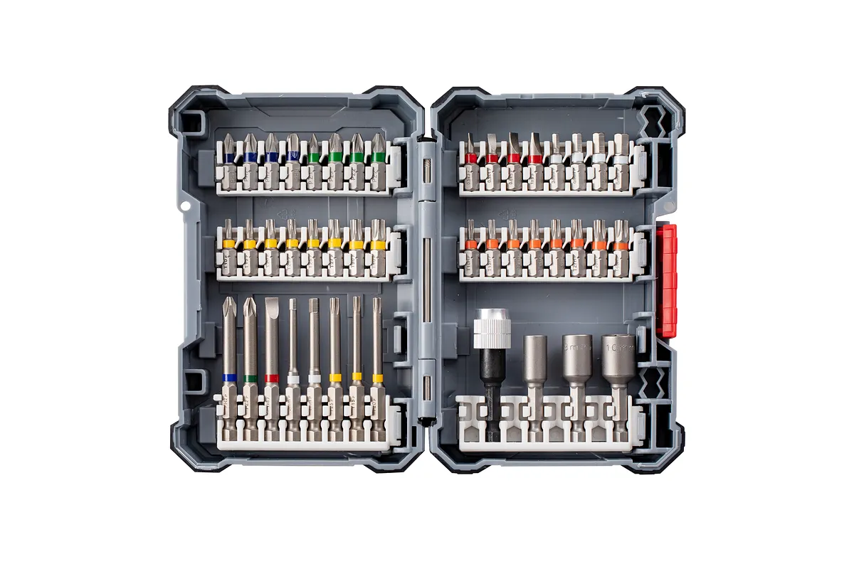 Bộ tua vít siêu cứng Bosch Pick & Click, 44 chi tiết.