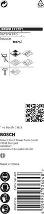 Mũi khoan đa năng Bosch EXPERT HEX-9 5 x 50 x 100 mm.